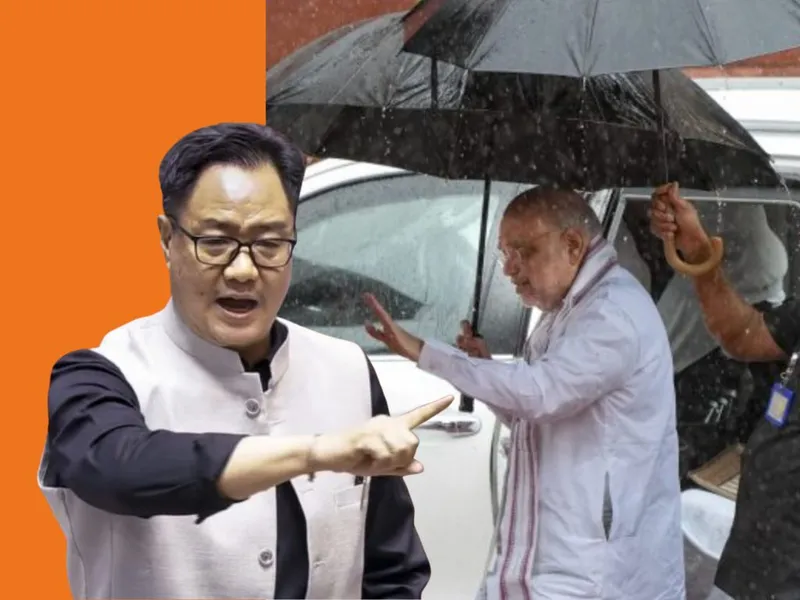 day after rajya sabha chairman nudges rijiju on getting amit shah to parliament  minister says  no such direction 