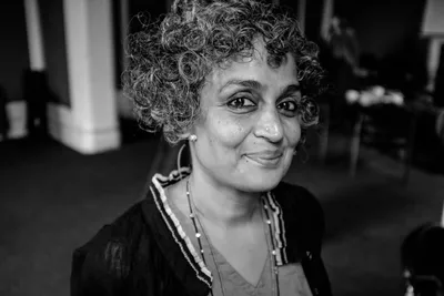 arundhati roy on imagining tomorrow and the benign face of violence