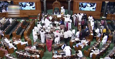 leading english dailies hold govt responsible for disruption of parliament session