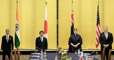 hope first quad summit is conducive to regional peace   not the opposite   china