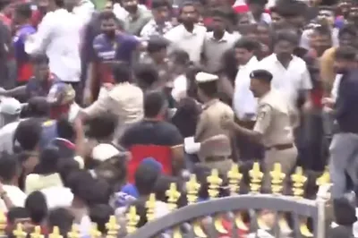 bengaluru stampede  those arrested include top rcb official  three from event management company
