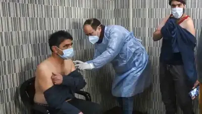 j k district makes covid 19 vaccine compulsory for 45  who want ration  then revokes order