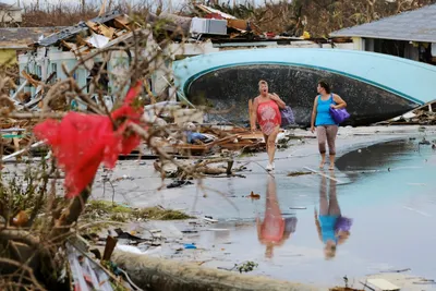 bahamas reels from dorian s devastation  storm surge threatens us southeast