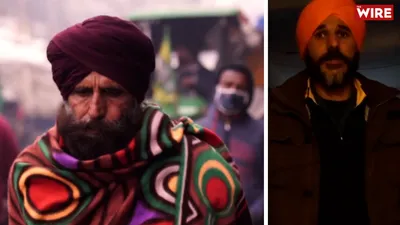 watch   at tikri border  farmers and doctors reconstruct bus stand to shelter elderly