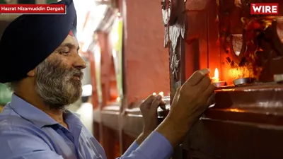 watch   nizamuddin dargah s message of communal harmony on diwali