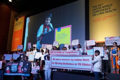tb survivors disrupt global conference  demand that drugs be made cheaper