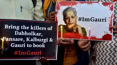nearly nine years after gauri lankesh s murder  trial moves to seventh judge
