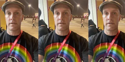  detained in qatar for wearing rainbow shirt   says us journalist