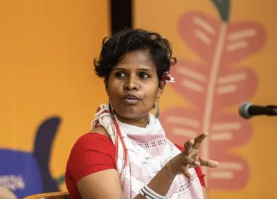  for children of palestine   writer jacinta kerketta turns down award co sponsored by usaid