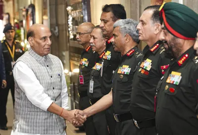 by stating the obvious about changing nature of warfare  rajnath reveals his rear view mirror vision