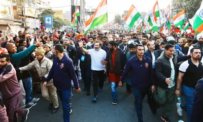 ‘promise to bring peace’ says rahul gandhi as he kicks off bharat jodo nyay yatra from manipur