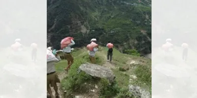 image from 2013 falsely shared as  rss relief work  after 2021 uttarakhand glacier break