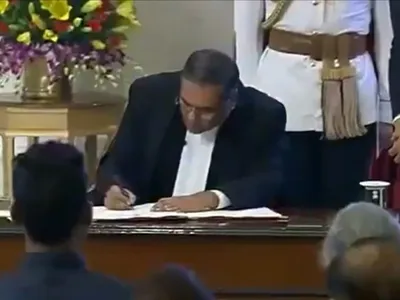 justice sanjiv khanna  part of several key verdicts  takes oath as india s 51st cji