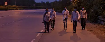 stranded  unable to commute  ncr residents face a gruelling three weeks ahead