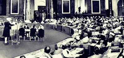 past continuous  constituent assembly debate on minority safeguards