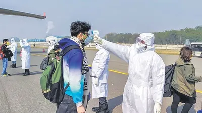 after quarantine  officials clear 406 indians evacuated from wuhan of coronavirus
