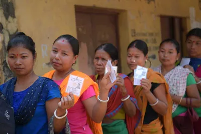 tripura  cpi m   congress accuse bjp of rigging ttaadc polls