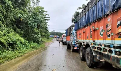 manipur  mobile internet remains suspended  prohibitory orders imposed after protests