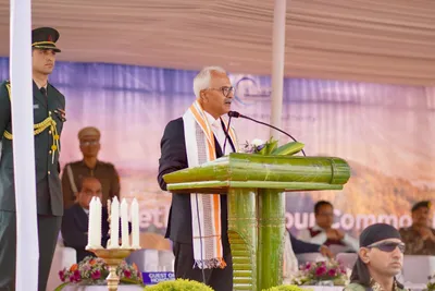 manipur governor to operate from secretariat thrice a week  report