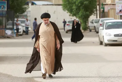 shi ite cleric sadr wins iraq election  opposes iran s interference