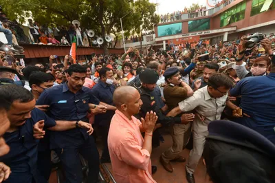 adityanath wanted ‘80 20’ vote in his favour  what he got was 45 55  against him