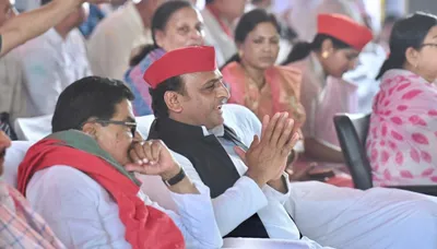 a poll defeat and two mp resignations later  sp finally goes all in for its up revival