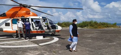 lakshadweep  chartered flights for administrator patel  job and welfare cuts for locals