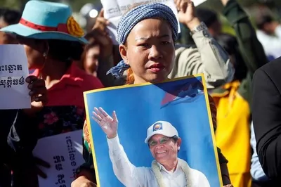 detained cambodian opposition leader calls for free and fair vote