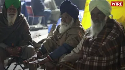 watch   tikri border  how are farmers surviving the cold nights 