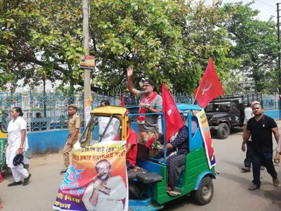  tmc and bjp are equally dangerous   cpi m  s bikash bhattacharya