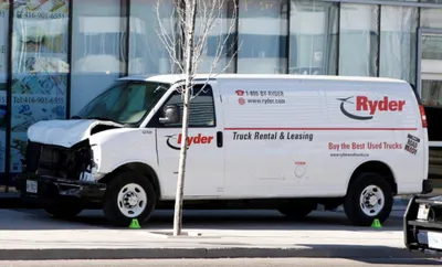 van driver kills ten  injures 15 on toronto sidewalk