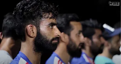 watch  boys in baramulla play football after months  say it s  lowering mental stress 