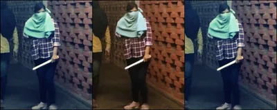 investigating the masked woman in a viral video during jnu violence