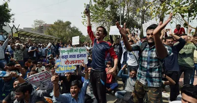 in india  rising joblessness is a tinderbox waiting to catch fire