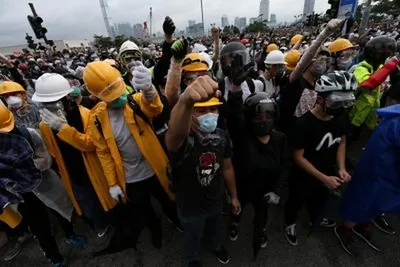 trouble feared as hong kong activists return to scene of triad attack