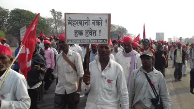 i walked 40 km with the farmers in maharashtra  here s what i learnt