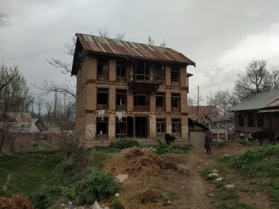 in photos  the homes kashmiri pandits left behind