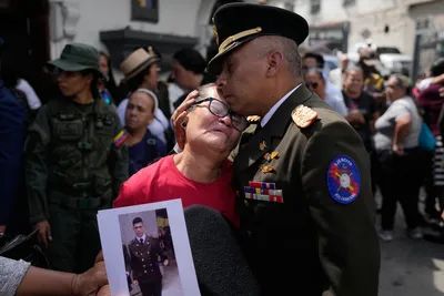 venezuela s military buries soldiers killed in us operation to capture maduro