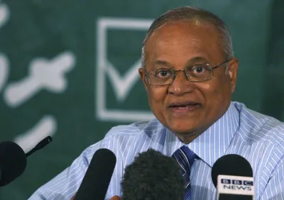 maldives former president and chief justice booked for  obstruction of justice 