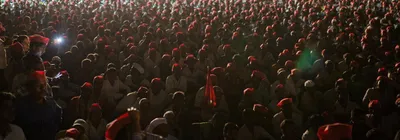 a long march of the dispossessed to delhi