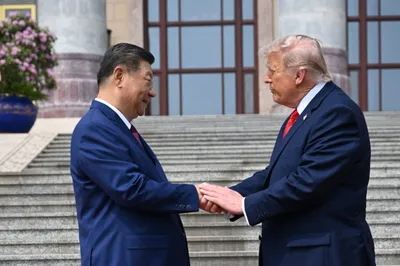 behind the pageantry of the trump xi summit