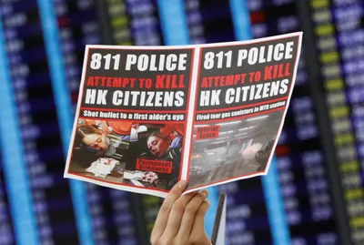 hong kong airport halts check ins as un urges restraint over protests