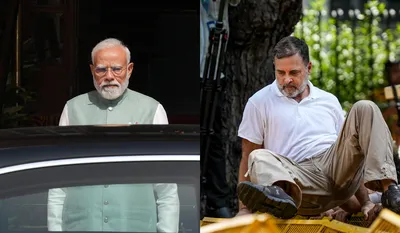 twenty five years later  modi and rahul reverse roles