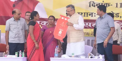 it s festive season in poll bound chhattisgarh as ruling party hands out freebies