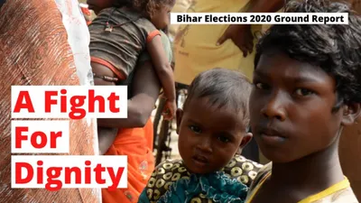 watch   once brutally massacred  musahar dalits now fight for better education