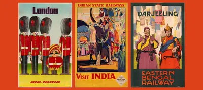 what vintage posters tell us about the india of yesteryear