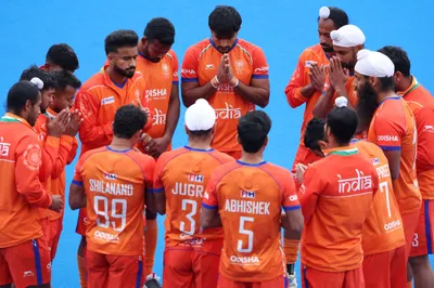 indian hockey teams to return to wearing traditional blue jersey at asian games  saffron to be second choice