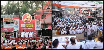 in kerala  it is left vs congress as the bjp remains an insignificant force