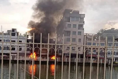 bjp yuva morcha leader arrested for attacks on media houses in tripura