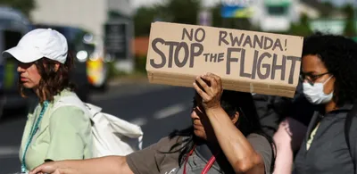 uk pushes on with plan to deport asylum seekers to rwanda